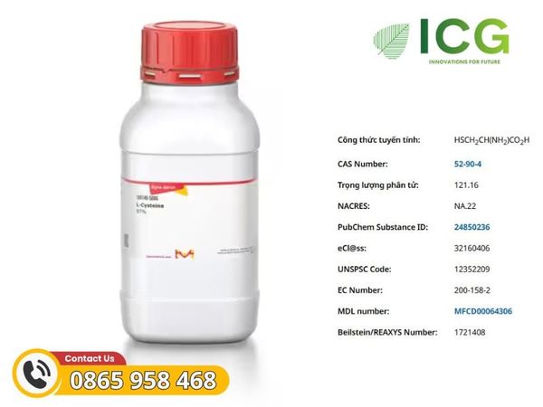 L-Cysteine 97%, for peptide synthesis