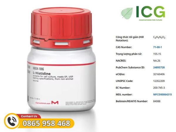 L-Histidine, suitable for cell culture