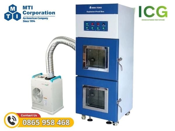 Tủ thử nghiệm chống cháy nổ kép cho pin