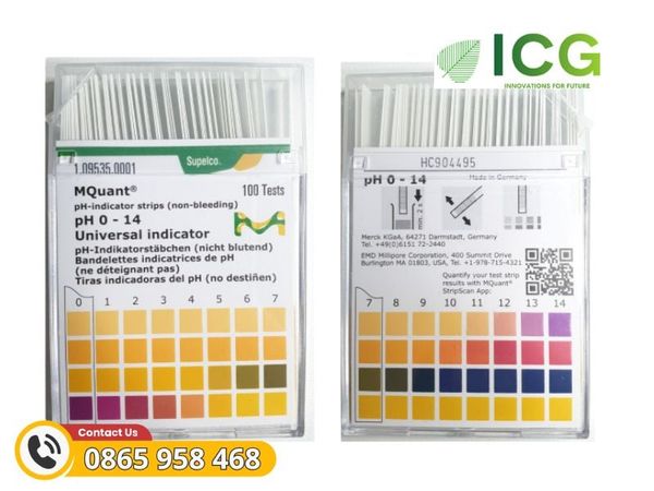 pH-indicator strips pH 0 – 14 Universal indicator