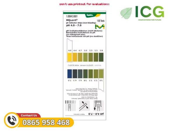 pH-indicator strips pH 4.0 – 7.0