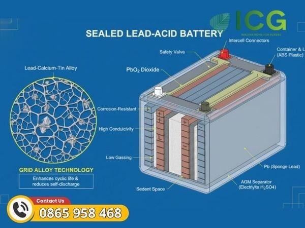 Nguyên lý hoạt động của PIN SLA
