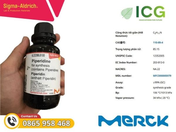 Piperidine for synthesis Merck