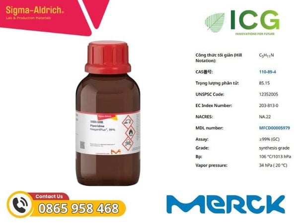 Piperidine for synthesis Merck