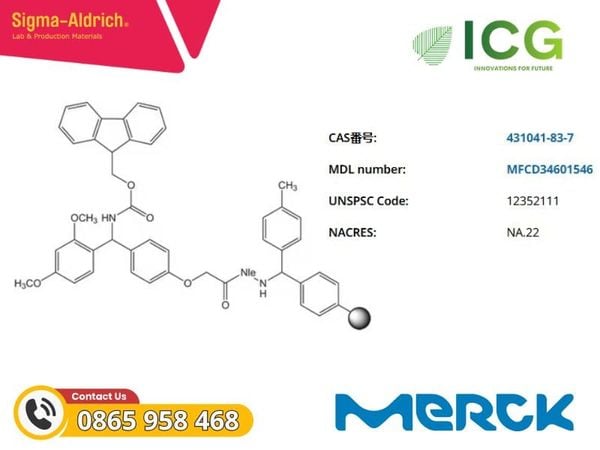 Rink Amide MBHA resin (100–200 mesh) Novabiochem CAS 431041-83-7