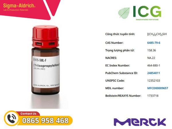 Triisopropylsilane 98% Merck CAS 6485-79-6
