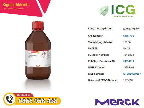 Triisopropylsilane 98% Merck CAS 6485-79-6