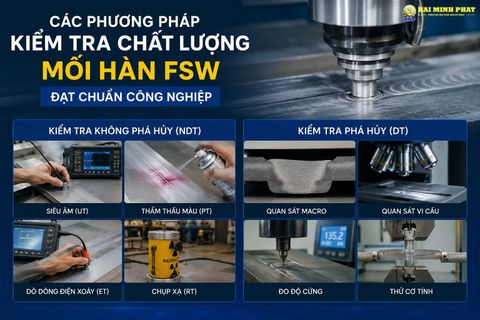 HƯỚNG DẪN CÁC PHƯƠNG PHÁP KIỂM TRA CHẤT LƯỢNG MỐI HÀN FSW ĐẠT CHUẨN CÔNG NGHIỆP