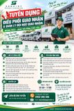 TUYỂN DỤNG ĐIỀU PHỐI GIAO NHẬN & QUẢN LÝ ĐỘI NGŨ GIAO NHẬN
