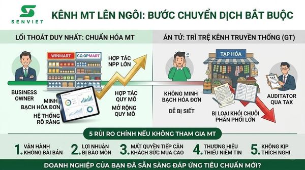 Kênh MT lên ngôi: Doanh nghiệp sẽ mất gì nếu không tham gia?