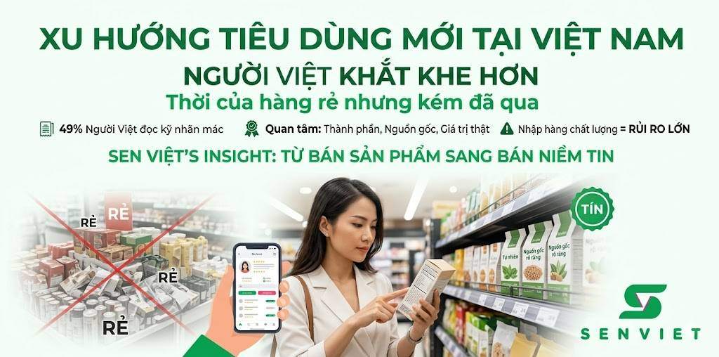 Người Việt khắt khe hơn: Thời của hàng rẻ nhưng kém đã qua