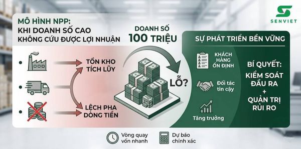 Sự thật về mô hình NPP: Vì sao doanh số 100 triệu vẫn có thể lỗ?