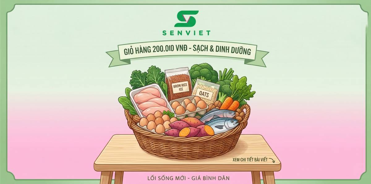 THỰC PHẨM CLEAN EATING GIÚP NPP SEN VIỆT BÙNG NỔ DOANH SỐ