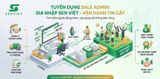 Tuyển dụng Nhân viên Sale Admin ngành FMCG tại Sen Việt