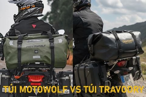 Túi chống nước Motowolf – So sánh kỹ thuật chống nước & giá cả với túi chống nước TRAVODRY