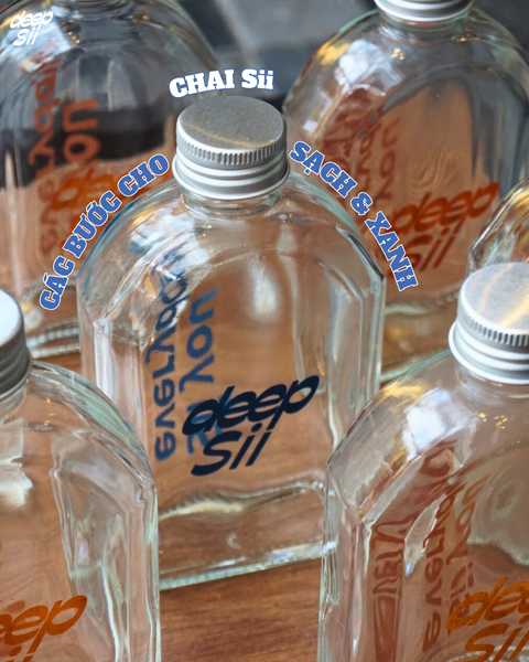 ♻️ Cách vệ sinh chai Sii sạch & xanh để tái sử dụng