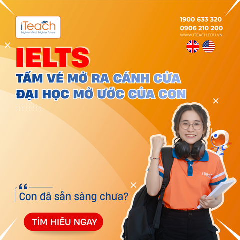 IELTS - Tấm vé mở cánh cửa đại học mơ ước