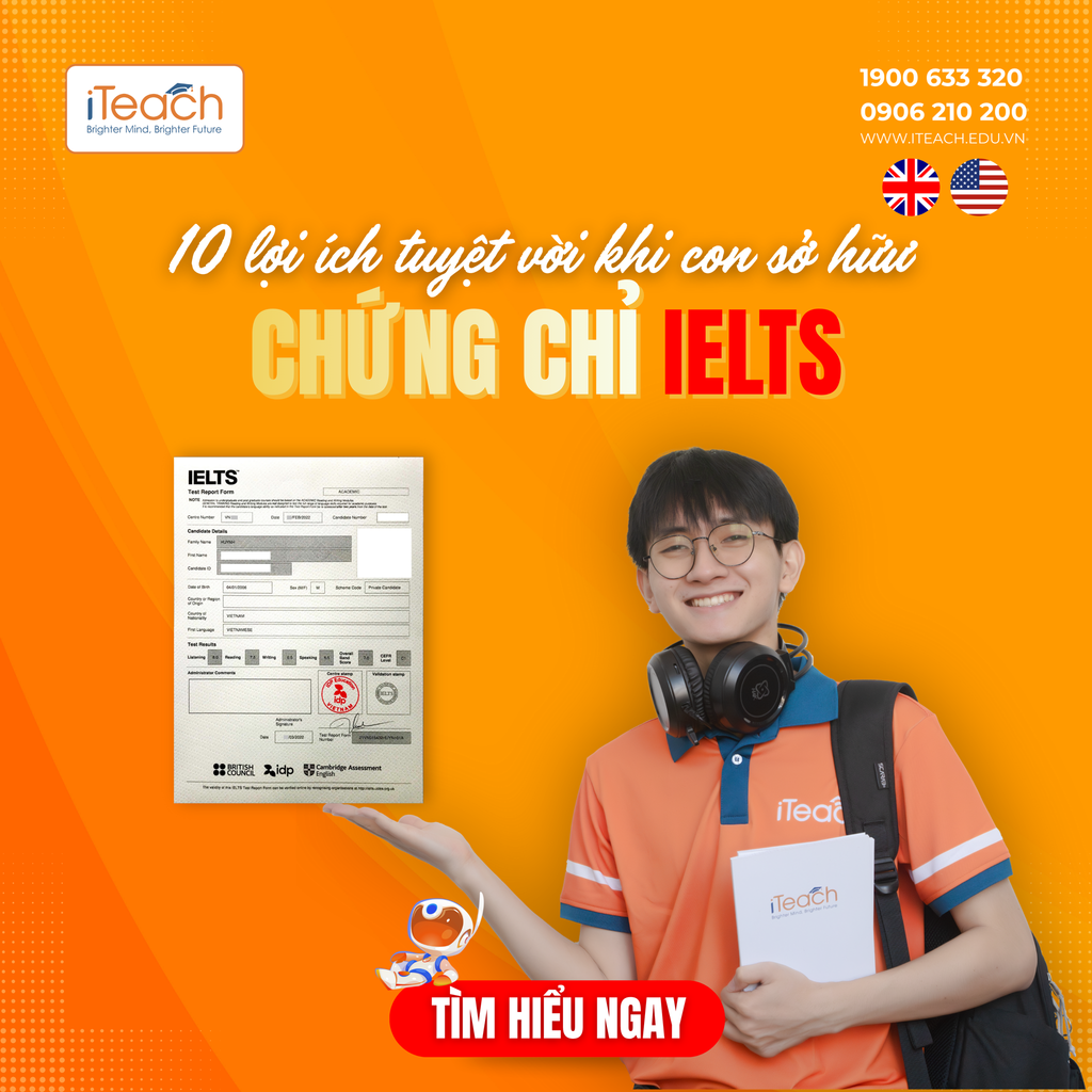 10 lợi ích tuyệt vời khi sở hữu chứng chỉ IELTS
