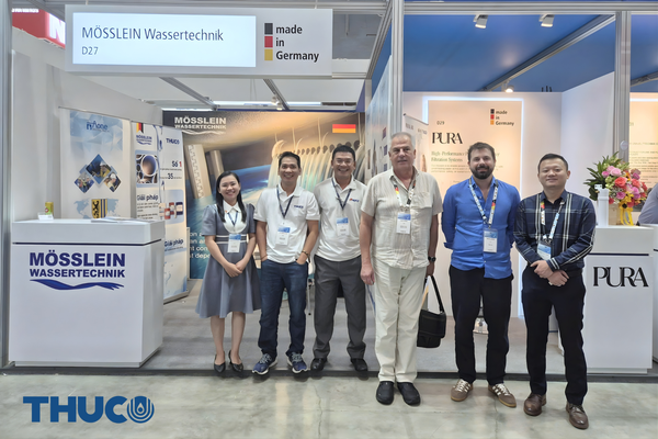 THUCO Cùng MOSSLEIN Và PURA Giới Thiệu Các Giải Pháp Nước Tiên Tiến Từ Châu Âu Tại VIETWATER 2025