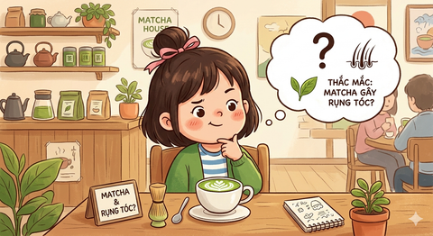 Matcha có gây rụng tóc? Lời đồn gây tranh cãi hay sự thật khoa học?