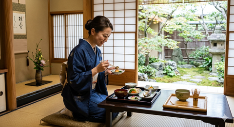 Trà Đạo Nhật Bản: Vì Sao Phải Thưởng Thức Bữa Ăn Mặn Trước Trà (Kaiseki)