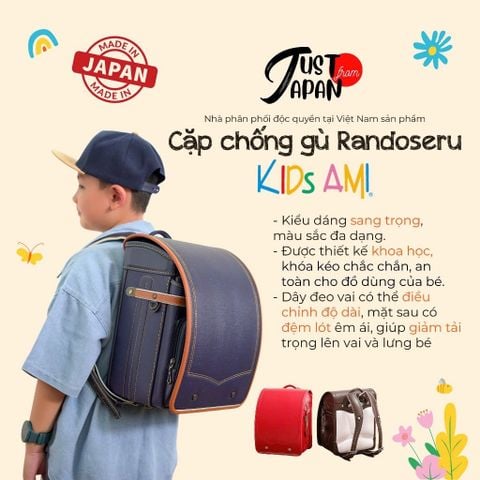 Review balo chống gù Kids Ami Randoseru có tốt không?