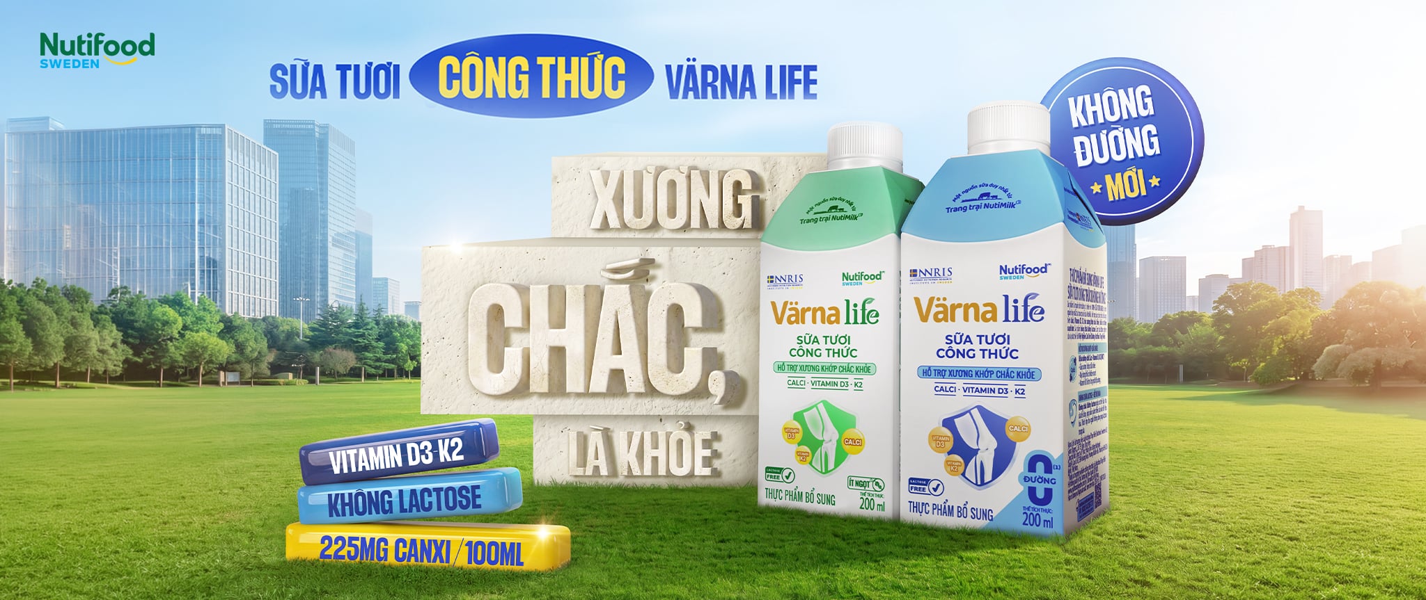 Sữa tươi công thức Varna Life