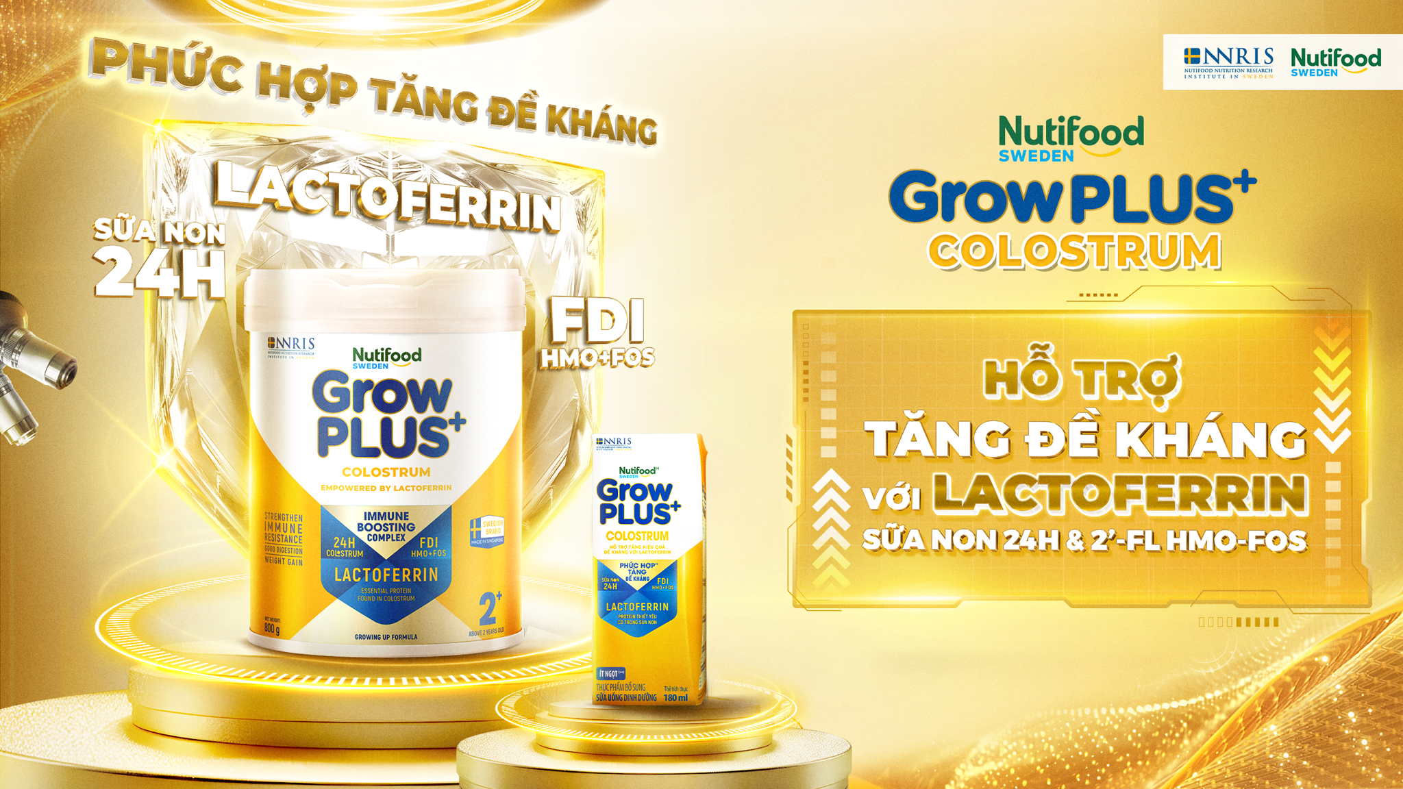 Nutifood GrowPLUS+ Colostrum Lactoferrin