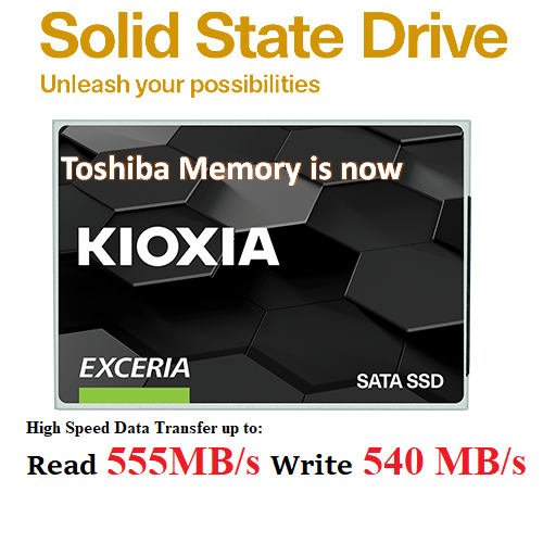 SSD KIOXIA EXCERIA 960GB SATA III 2.5 Inch