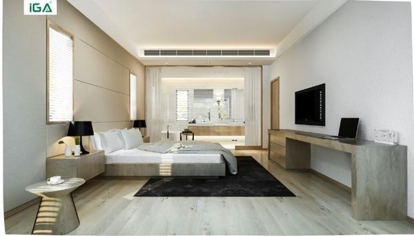 phòng ngủ phong cách Bắc Âu