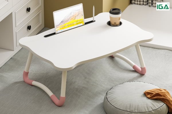 Bàn học sinh gấp gọn đáp ứng nhu cầu về không gian làm việc, học tập nhỏ xinh