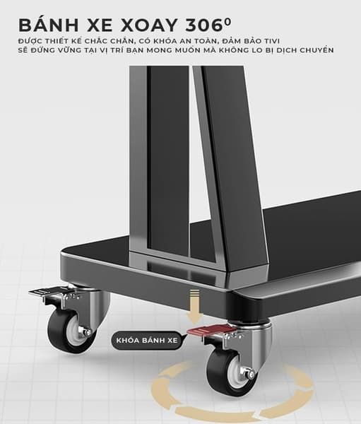 Giá treo ti vi di động GM172 đẹp