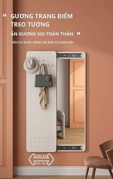 Gương treo tường GP263 với thông số chi tiết kỹ thuật