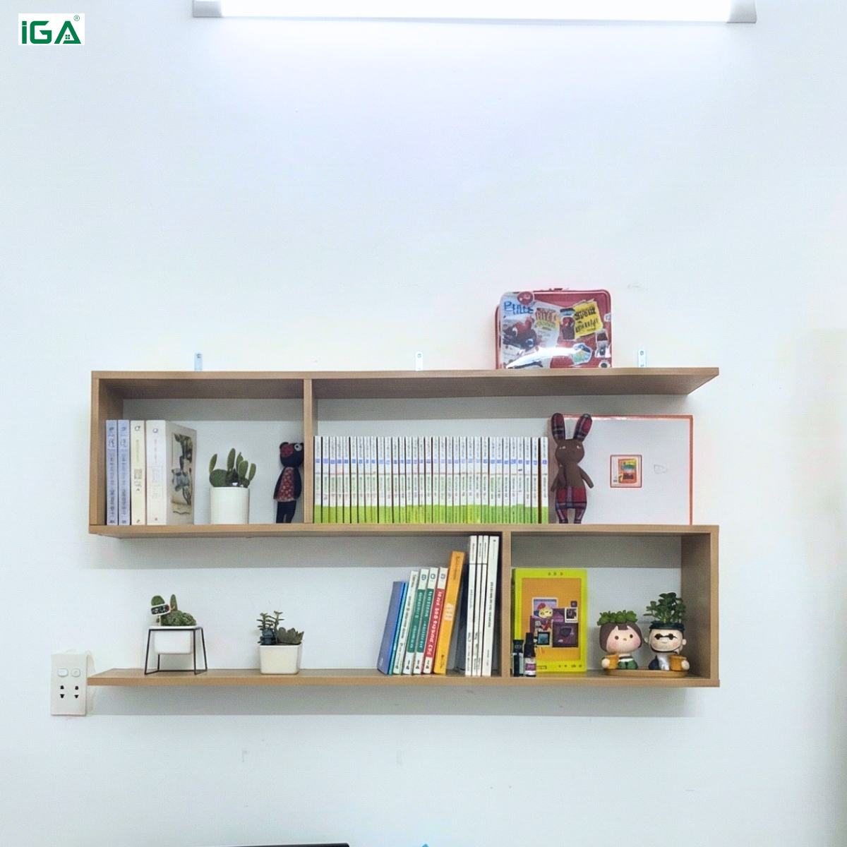 Kệ gắn tường Ziczac - GP13