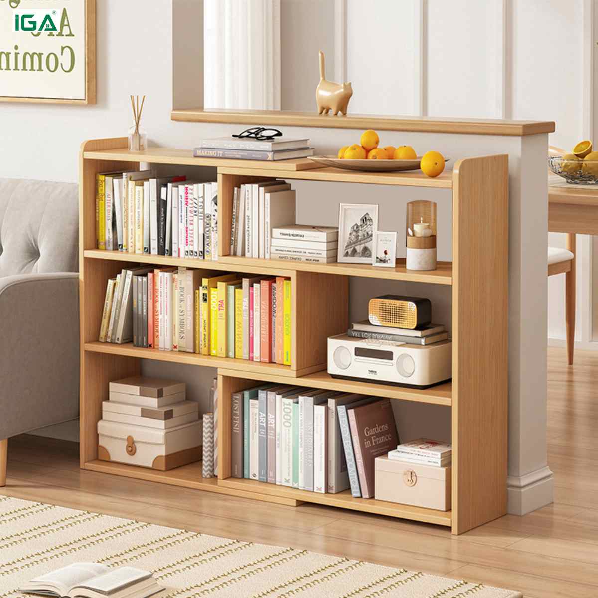 Kệ sách phòng khách thông minh - GP209