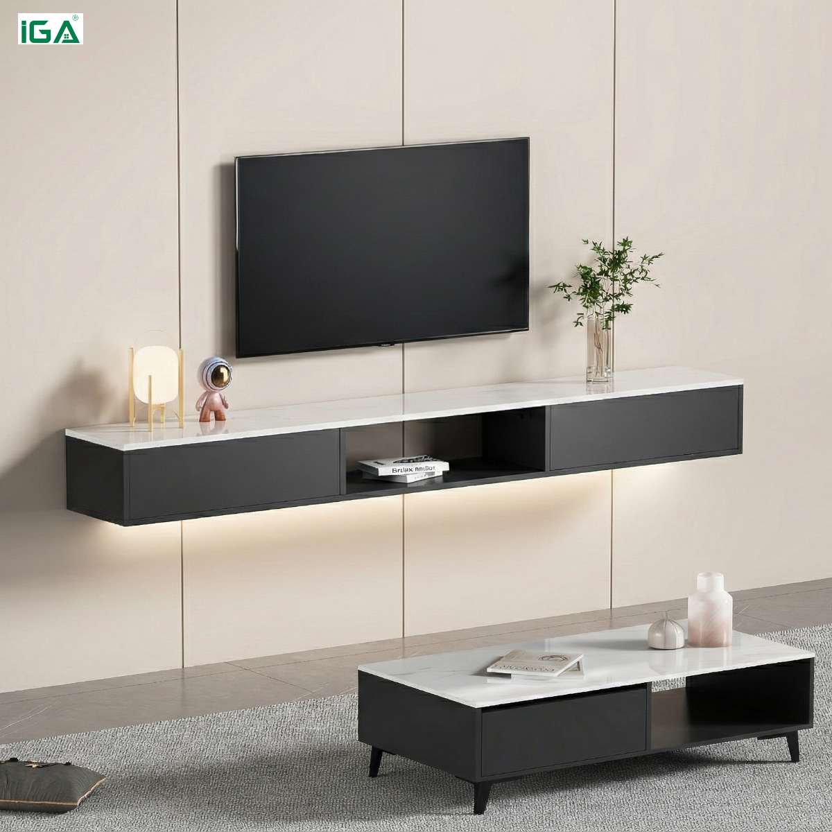 Kệ tivi treo tường