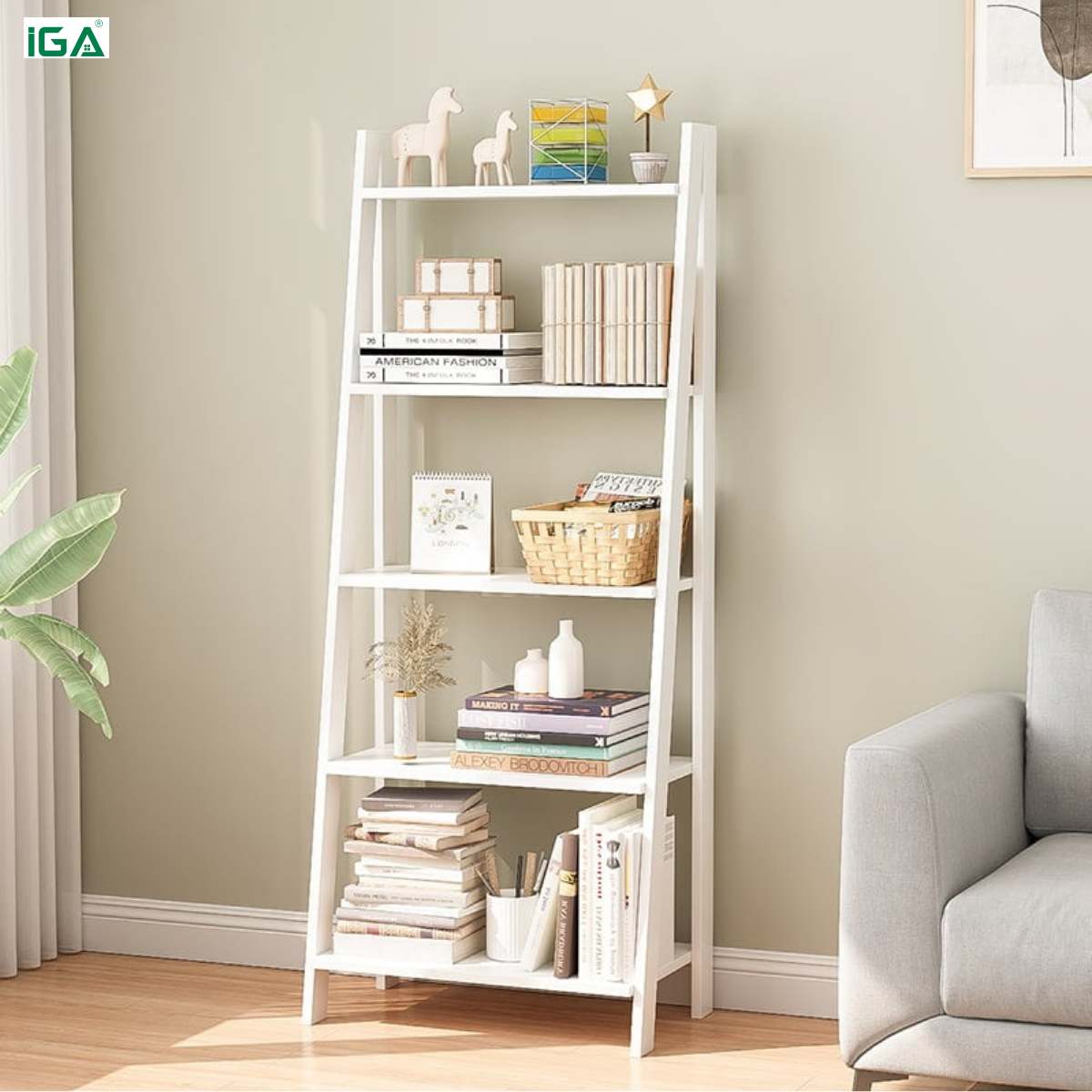 Kệ trưng bày chữ A đẹp