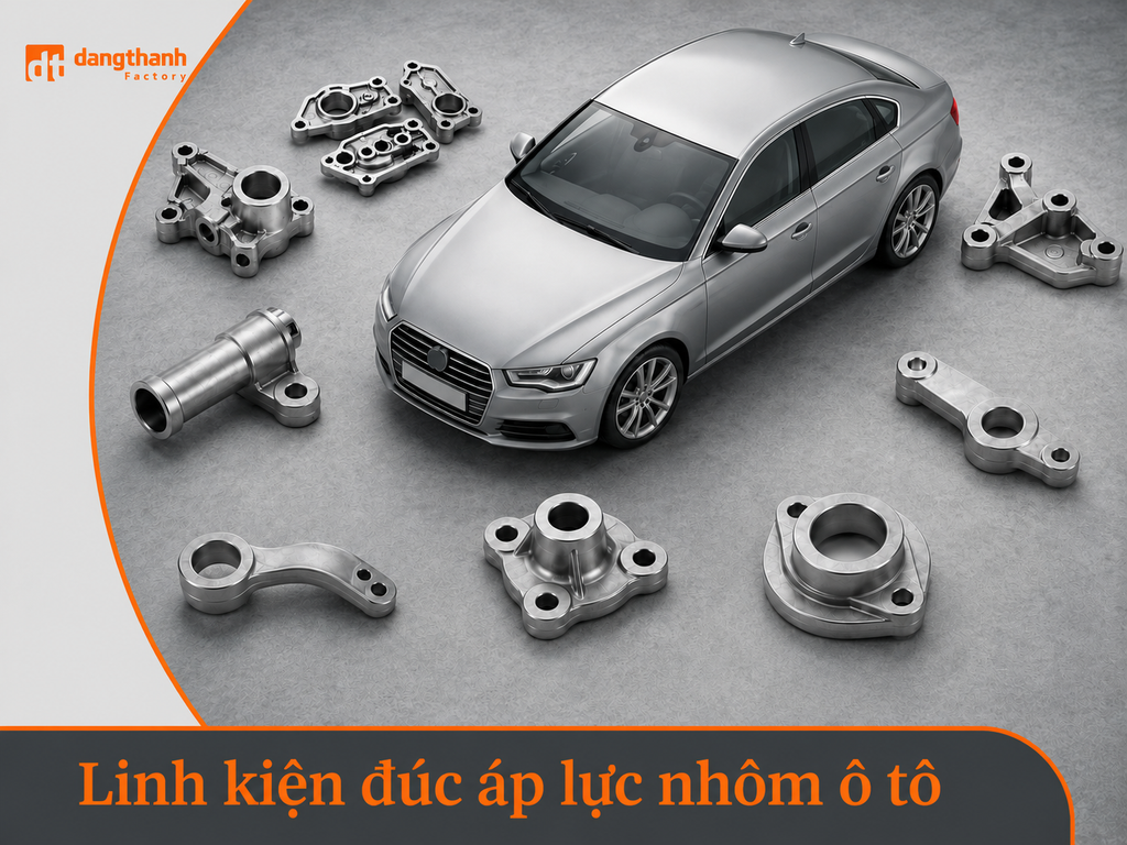 Linh kiện xe ô tô là gì? Gia công nhôm đúc áp lực chuẩn xác