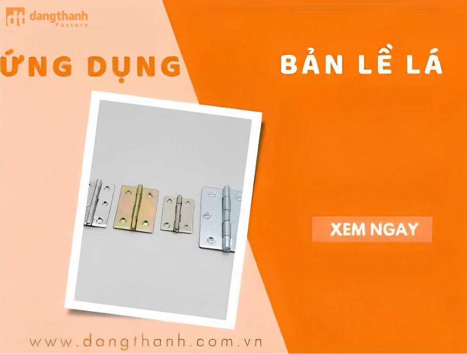 Ứng dụng của bản lề lá trong nội thất