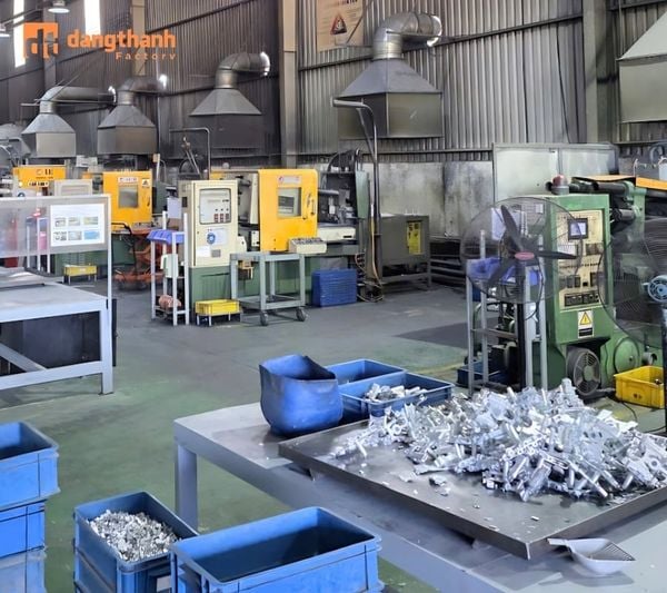Dây chuyền đúc áp lực kẽm và nhôm hiện đại tại Đăng Thành Factory