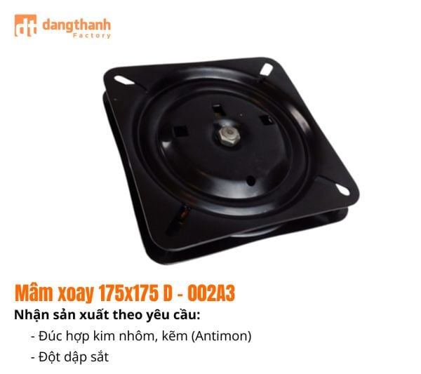 Sản xuất mâm xoay ghế