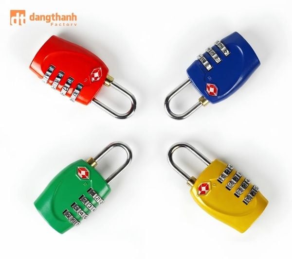 Gia công và sản xuất khóa vali tiêu chuẩn TSA xuất khẩu