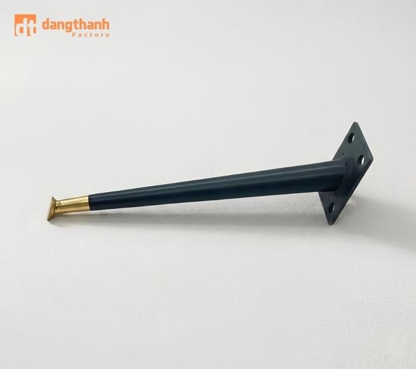 Chân sofa dáng côn bọc chén đồng