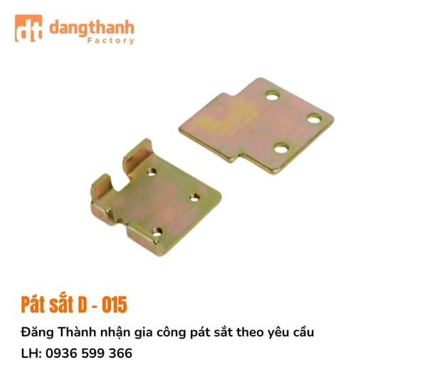 Gia công pát sắt D-015