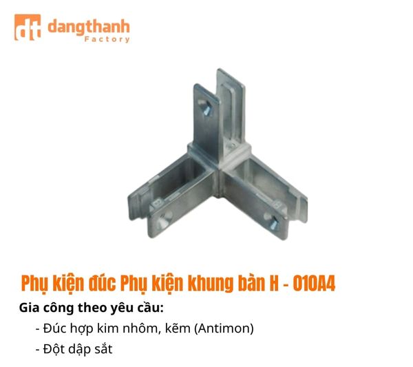 đúc phụ kiện bàn kẽm