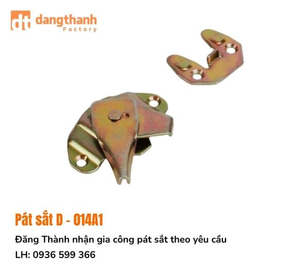 Gia công pát sắt D-014a1
