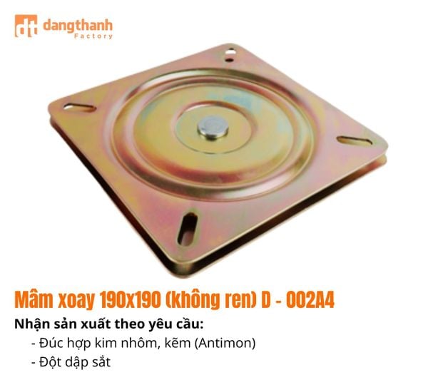 Mâm xoay ghế giá rẻ