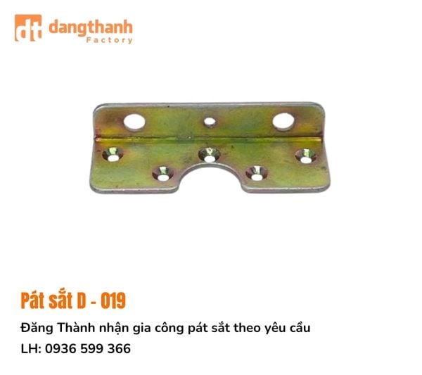 Gia công pát sắt D-019