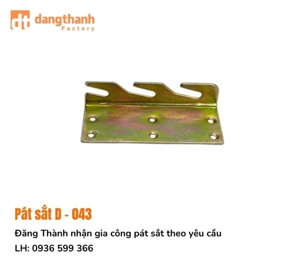Gia công pát sắt