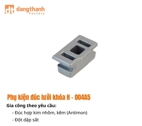 Đúc kẽm lưỡi khoá số